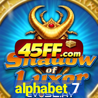 alphabet 7
